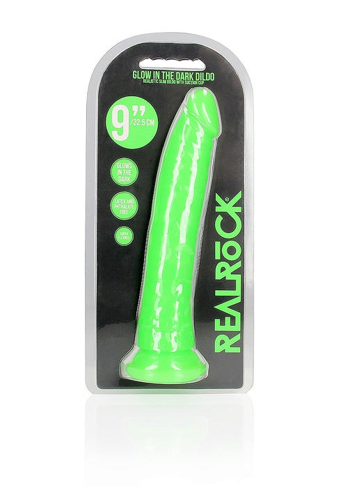 9" Inch Slim Glow in the Dark Neon - Green