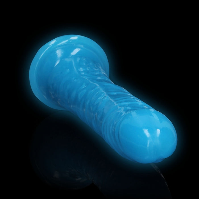 10" Inch Slim Glow in the Dark Neon - Blue