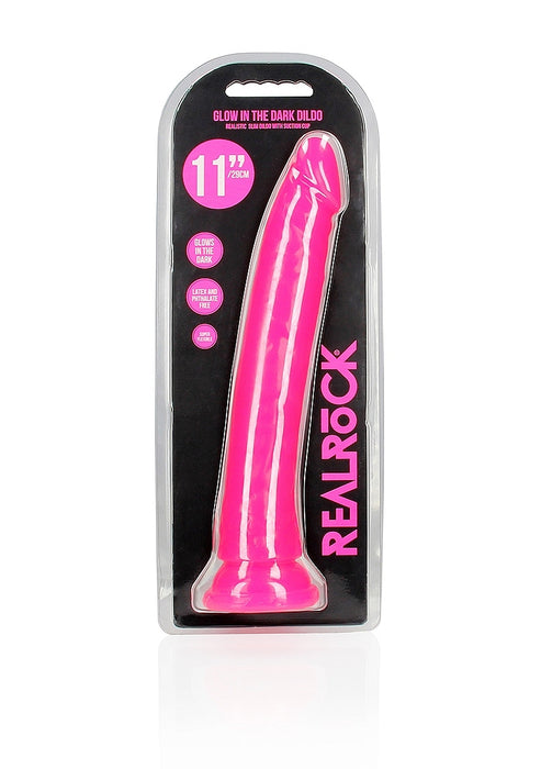 11" Inch Slim Glow in the Dark Neon - Pink