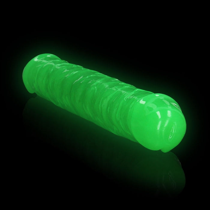 12" Inch Double Dong Glow in the Dark Neon - Green