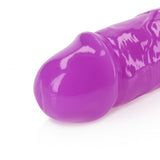 12" Inch Double Dong Glow in the Dark Neon - Purple