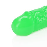 15" Inch Double Dong Glow in the Dark Neon - Green