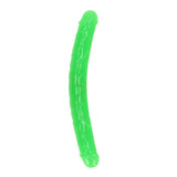 15" Inch Double Dong Glow in the Dark Neon - Green