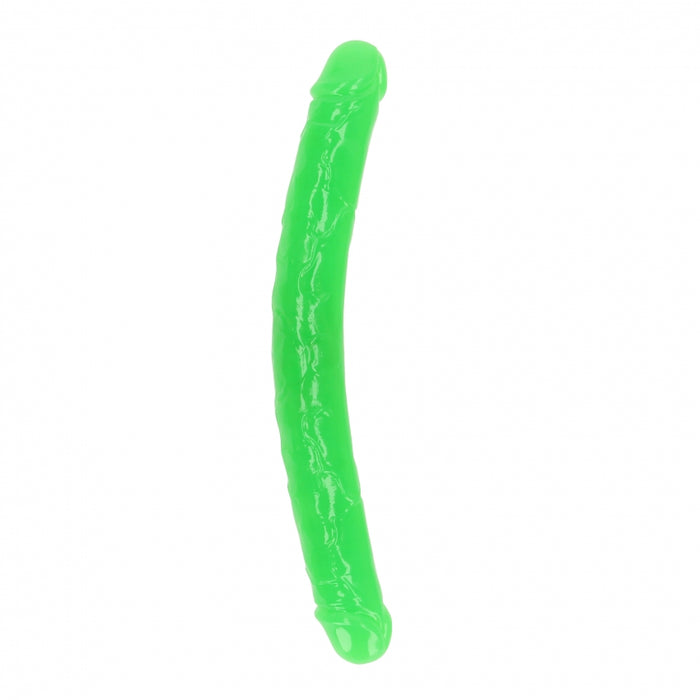 15" Inch Double Dong Glow in the Dark Neon - Green