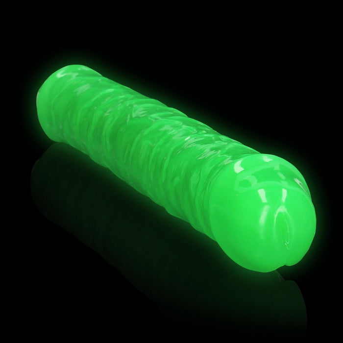 15" Inch Double Dong Glow in the Dark Neon - Green