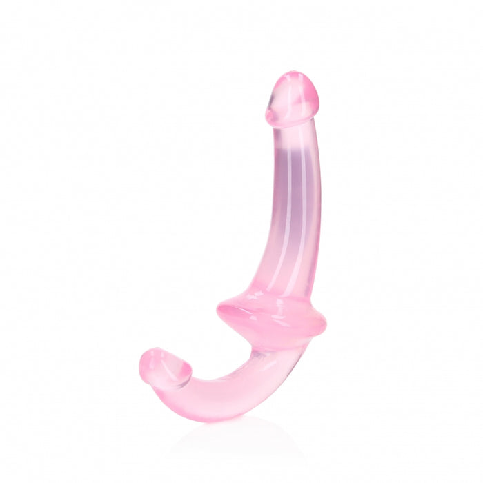 Crystal Clear 6" Strapless Strap-On - Pink