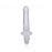 Crystal Clear 6" Strapless Strap-On - Translucent