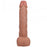 RealRock Ultra Realistic Skin - Extra Large Straight with Balls 13" / 33 cm - Tan