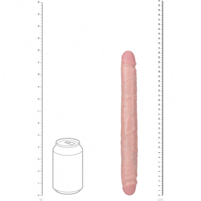 RealRock Ultra Realistic Skin - Slim Double Ended Dong 12" / 30,5 cm - Flesh