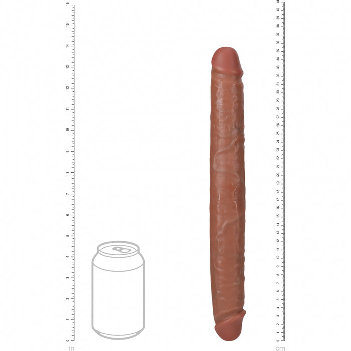 RealRock Ultra Realistic Skin - Thick Double Ended Dong 14" / 35,6 cm - Tan