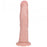 RealRock Ultra Realistic Skin - Vibrating Rechargeable - Regular Curved without Balls 8" / 20,3 cm - Flesh