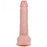 RealRock Ultra Realistic Skin - Vibrating Rechargeable - Regular Straight with Balls 7" / 17,8 cm - Flesh