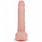 RealRock Ultra Realistic Skin - Vibrating Rechargeable - Regular Straight with Balls 7" / 17,8 cm - Flesh