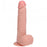 RealRock Ultra Realistic Skin - Vibrating Rechargeable - Regular Straight with Balls 9" / 23 cm - Flesh