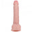 RealRock Ultra Realistic Skin - Vibrating Rechargeable - Regular Straight with Balls 9" / 23 cm - Flesh