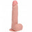 RealRock Ultra Realistic Skin - Vibrating Rechargeable - Regular Straight with Balls 9" / 23 cm - Flesh