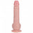 RealRock Ultra Realistic Skin - Vibrating Rechargeable - Regular Straight with Balls 9" / 23 cm - Flesh