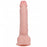 RealRock Ultra Realistic Skin - Vibrating Rechargeable - Regular Straight with Balls 9" / 23 cm - Flesh