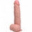 RealRock Ultra Realistic Skin - Vibrating Rechargeable - Regular Straight with Balls 9" / 23 cm - Flesh