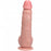 RealRock Ultra Realistic Skin - Vibrating Rechargeable - Regular Straight with Balls 9" / 23 cm - Flesh