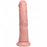 RealRock Ultra Realistic Skin - Vibrating & Rotating Rechargeable - Regular Curved 8" / 20,3 cm - Flesh