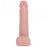 RealRock Ultra Realistic Skin - Vibrating & Rotating Rechargeable - Regular Straight with Balls  8" / 20,3 cm  - Flesh