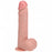 RealRock Ultra Realistic Skin - Vibrating & Rotating Rechargeable - Regular Straight with Balls  8" / 20,3 cm  - Flesh