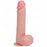 RealRock Ultra Realistic Skin - Vibrating & Thrusting Rechargeable - Regular Straight with Balls  8" / 20,3 cm  - Flesh