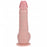 RealRock Ultra Realistic Skin - Vibrating & Thrusting Rechargeable - Regular Straight with Balls  8" / 20,3 cm  - Flesh