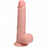 RealRock Ultra Realistic Skin - Vibrating & Thrusting Rechargeable - Regular Straight with Balls  8" / 20,3 cm  - Flesh