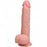 RealRock Ultra Realistic Skin - Vibrating & Thrusting Rechargeable - Regular Straight with Balls  8" / 20,3 cm  - Flesh