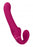 Ai - Dual Vibrating & Air Wave Tickler Strapless Strapon - Pink