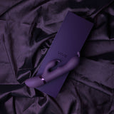 Gada - Vibrating Bunny Ear G-Spot Rabbit with Pulse Wave Shaft - Purple