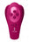 Yoko - Triple Action Vibrator Dual Prongs with Clitoral Pulse Wave - Pink