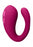 Yoko - Triple Action Vibrator Dual Prongs with Clitoral Pulse Wave - Pink