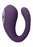 Yoko - Triple Action Vibrator Dual Prongs with Clitoral Pulse Wave - Purple