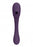 Mirai - Double Ended Pulse Wave & Air Wave Bendable Vibrator - Purple