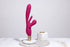 Kura - Thrusting G-Spot Vibrator with Flapping Tongue and Pulse Wave Stimulator - Pink