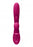 Kura - Thrusting G-Spot Vibrator with Flapping Tongue and Pulse Wave Stimulator - Pink