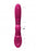 Kura - Thrusting G-Spot Vibrator with Flapping Tongue and Pulse Wave Stimulator - Pink