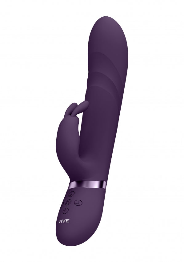 Nari - Vibrating and Rotating Beads, G-Spot Rabbit - Purple