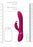 Sora - Up & Down Stimulating Rings, Vibrating G-Spot Rabbit - Pink