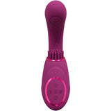 VIVE - Gen - Rechargeable Triple Motor - G-Spot Vibrator with Pulse Wave  and Vibrating Bristles - Pink