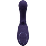 VIVE - Gen - Rechargeable Triple Motor - G-Spot Vibrator with Pulse Wave  and Vibrating Bristles - Purple