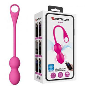 Vibrating Kegel Balls "Elvira" Magenta