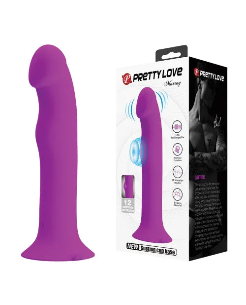Vibrator "Murray" 190mm x 38mm" Purple