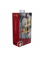 Ouch! Milan Collection - Metal Anal Plug Set - Gold