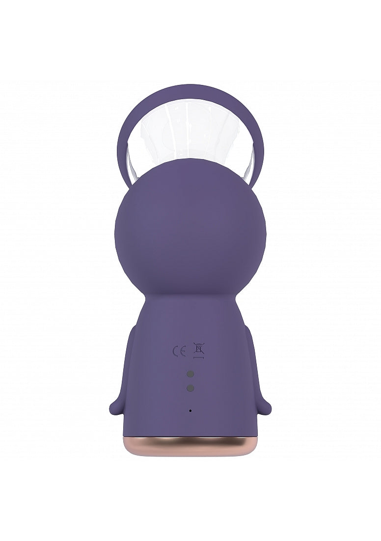 Pumped - Exquisite - Automatic - Silicone - Rechargeable Vulva & Breast Pump - Purple