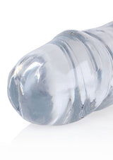 Crystal Clear 13" Double Dong - Translucent