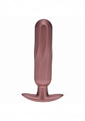 Ouch! - Oblong Anal Plug - Silicone - Rose Gold